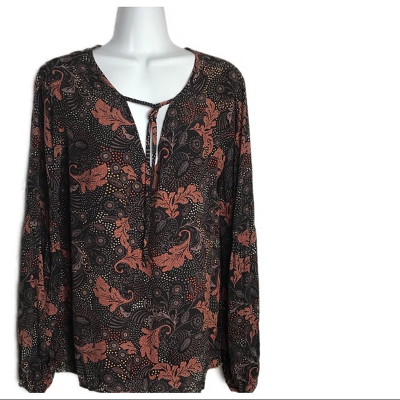 Sanctuary Multi Chiffon Print Top NWT SZ. M - Picture 3 of 6